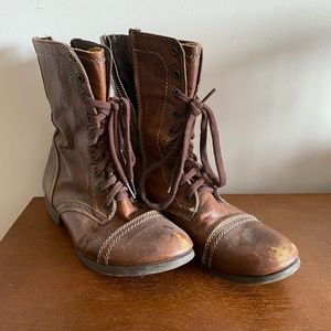 Steve Madden combat boots
